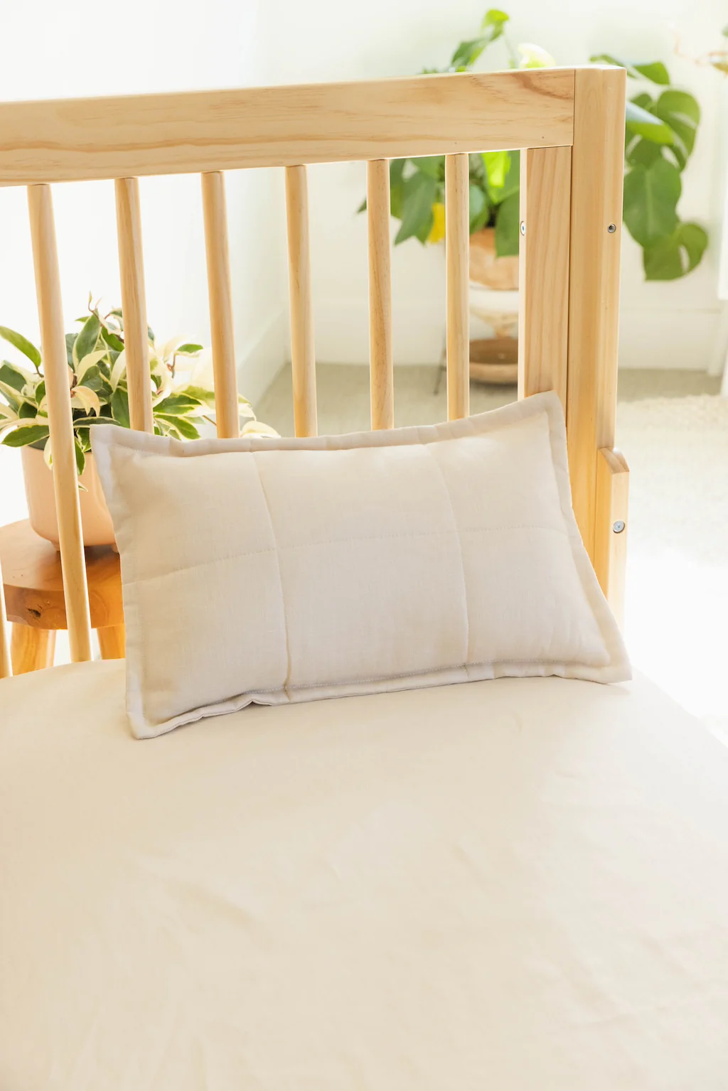 Galah - Linen Quilted Sham & Pillow - Image 2