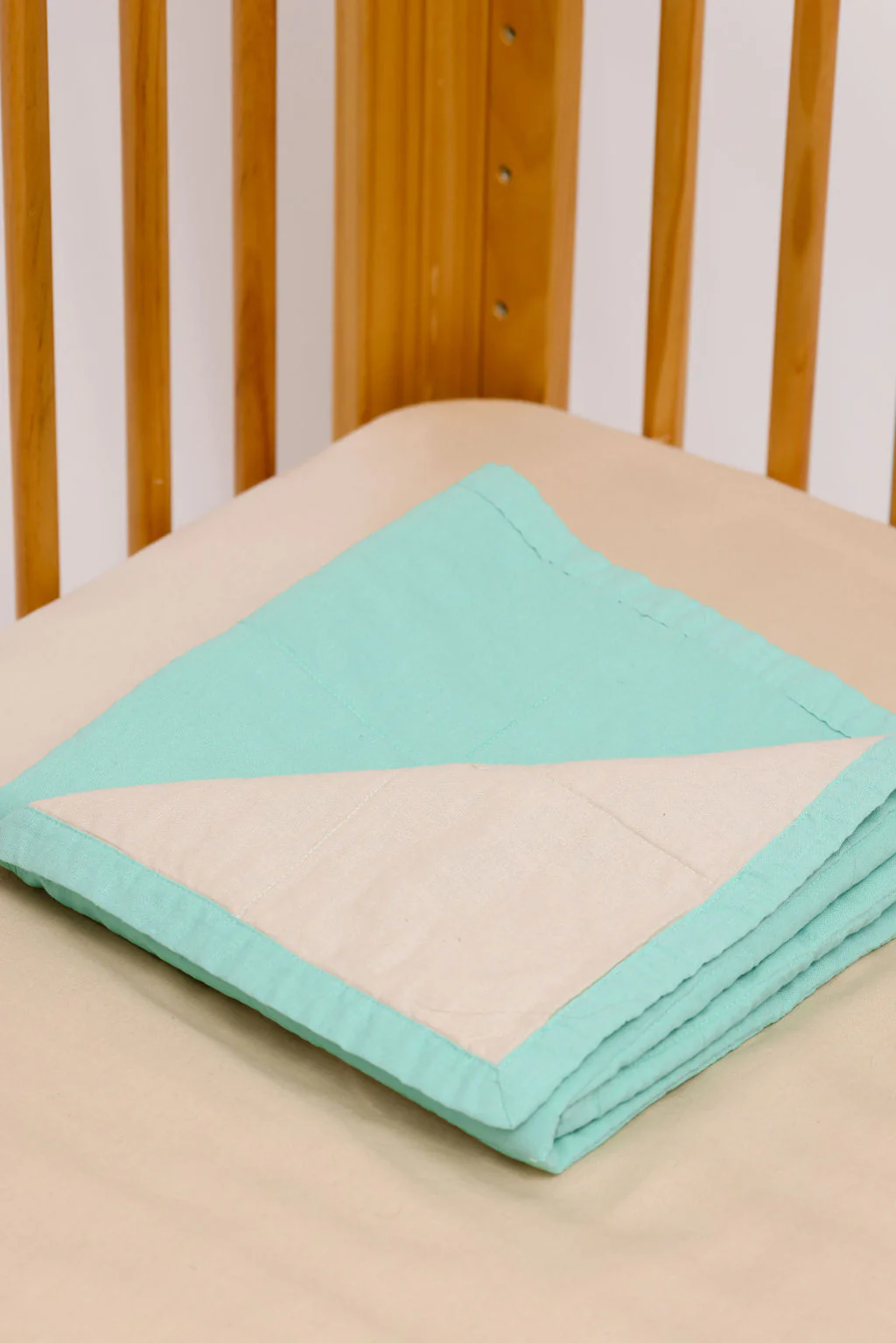 Hummingbird/Sparrow - Linen Quilted Blanket - Image 2