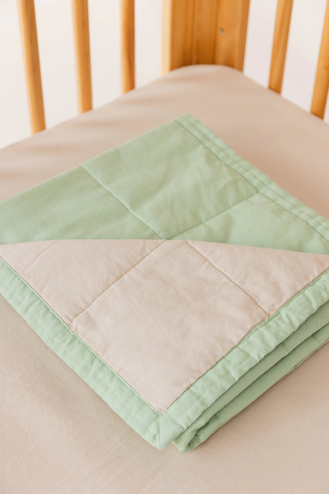 Linen Quilted Blanket - Grab Bag - Image 2