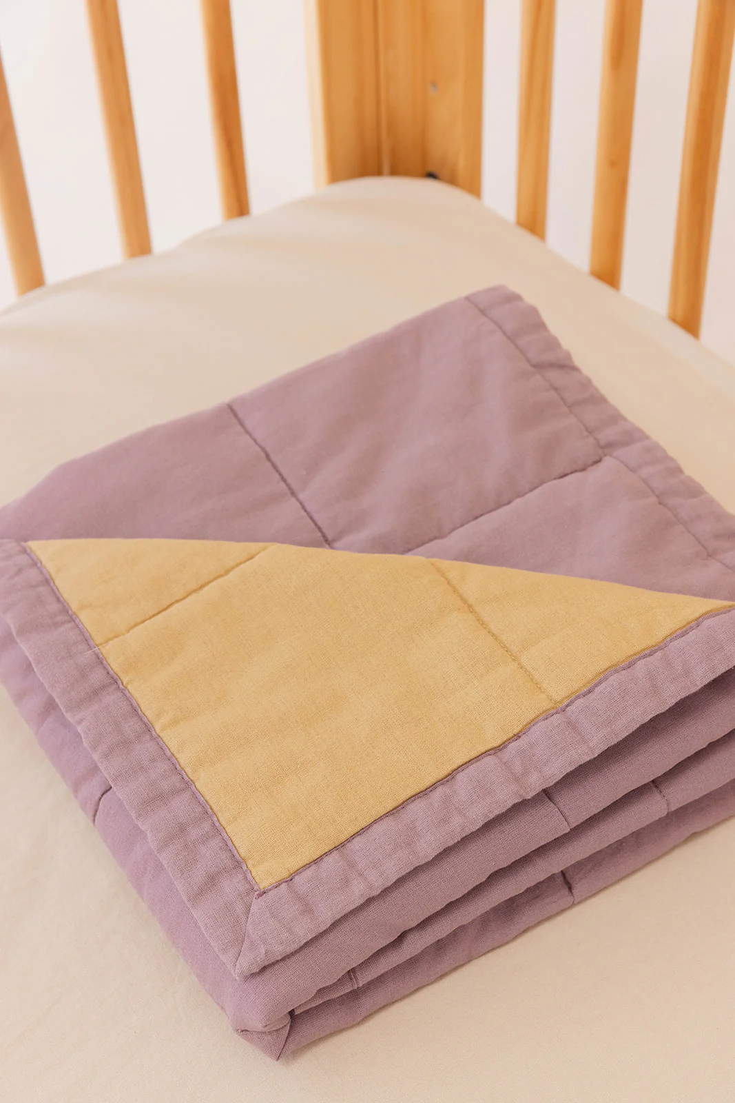 Linen Quilted Blanket - Grab Bag - Image 3